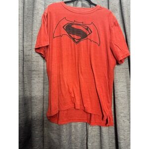 DC Comics Batman vs‎ Superman Graphic Tee Short Sleeve T-Shirt XL